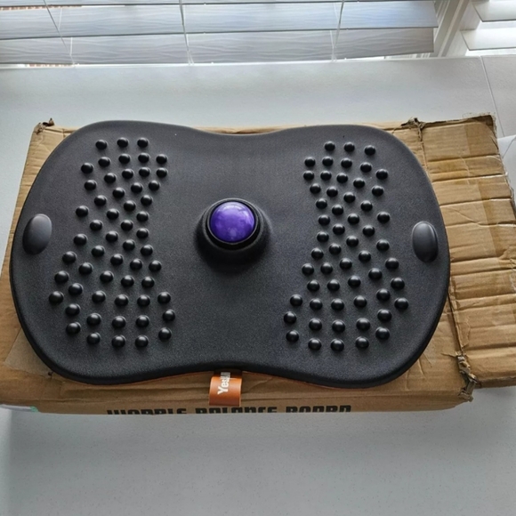 Yes4All Wobble Board massage Balance Board Standing Desk Standing Mat Posture - Picture 2 of 11